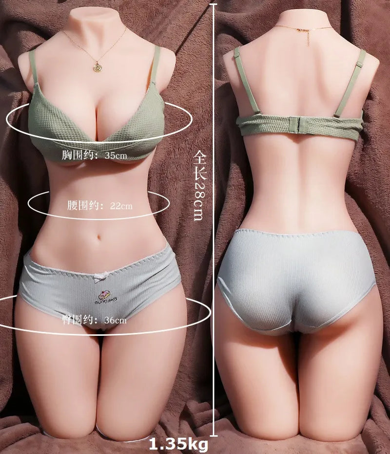 2026 New Realistic Vagina Big Buttocks Pussy Male Masturbator Elastic Material Silicone Half Body Sex Doll Erotic Sexy Toys for Men Adult Toys Free Shipping 184