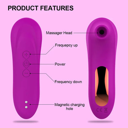 Clit Sucker Vagina Sucking Vibrator Female Clitoris Vacuum Stimulator Sex Toys Women Masturbator