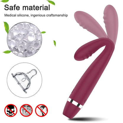 Wireless Rechargeable G Spot Vibrator Sex Toys for Women Red