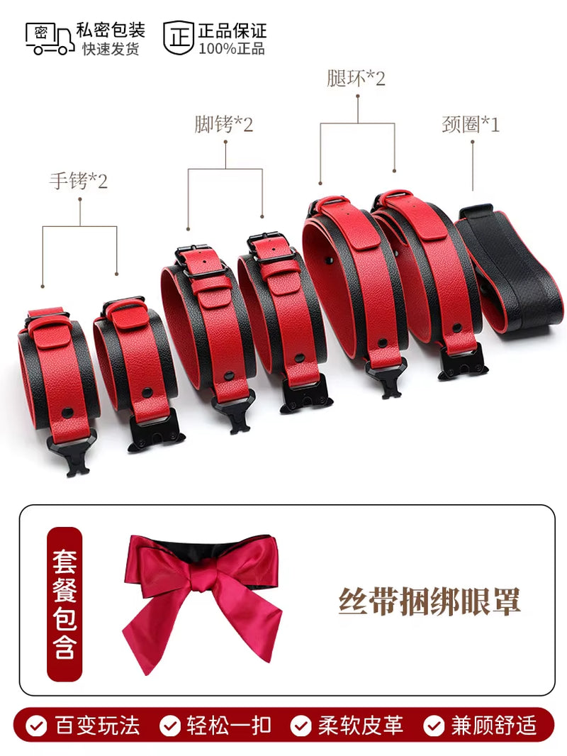 SM Props Sex Self Binding Tools Binding Supplies Couple Shared Bed Adult Female Fun Help Love Leg Divider Sex Toys Self Bondage