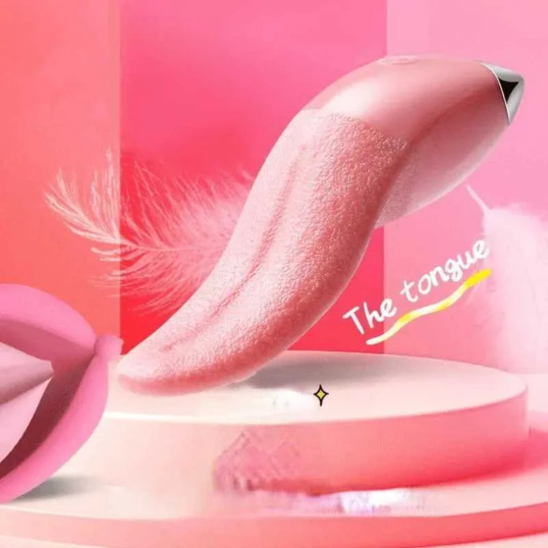 10 Licking Modes Penis Vibrator for Womens G Spot Clitoral Dildo Clitoris Vacuum Stimulator Nipple Masturbator Vibrators Sex Toys