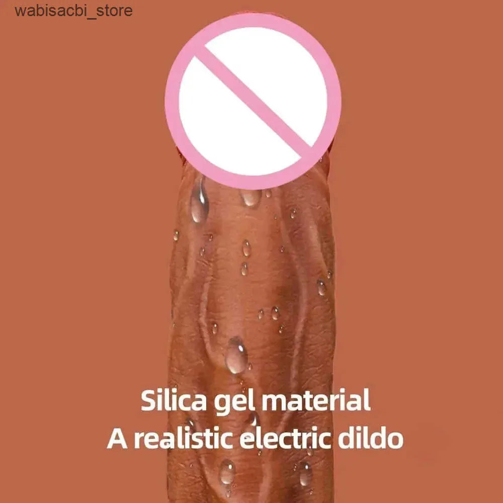 2026 New Realistic Dildo Vibrator Telesic Female APP Remotely Controlled Heating Big Massager Masturbator Adult Adult Toys Women Q250513 Free Shipping