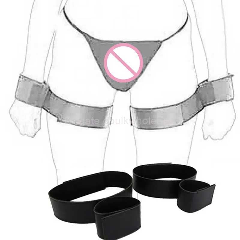 Adult Couples Erotic BDSM Bondage Restraints Slave Wrists Ankle Cuffs No Vibrator Sex Toys for Women Men Accessories Sex Shop