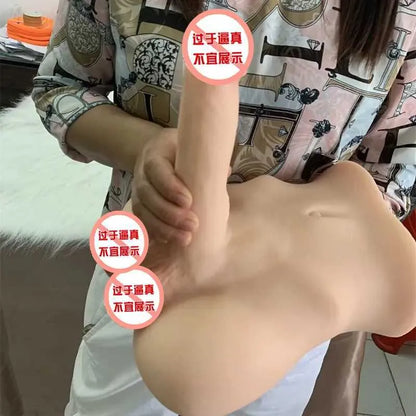 Male Doll Flexible Penis Dildo Adult Sex Toy Penis Masturbator Female Sex Doll Anal Toy Sex Toy Gbamboo_46Yx