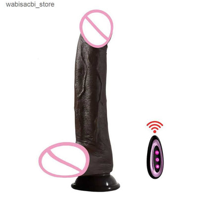 2026 New Realistic Dildo Vibrator Telesic Female APP Remotely Controlled Heating Big Massager Masturbator Adult Adult Toys Women Q250513 Free Shipping