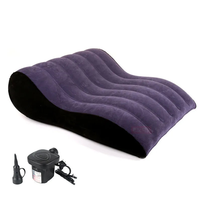 Luxury Designer New Inflatable Sex Wedge Pillow Love Position Cushion Aid Furniture Recliner Couple H Loves Game Toys Lumbar Pillows 201226 Free Shipping