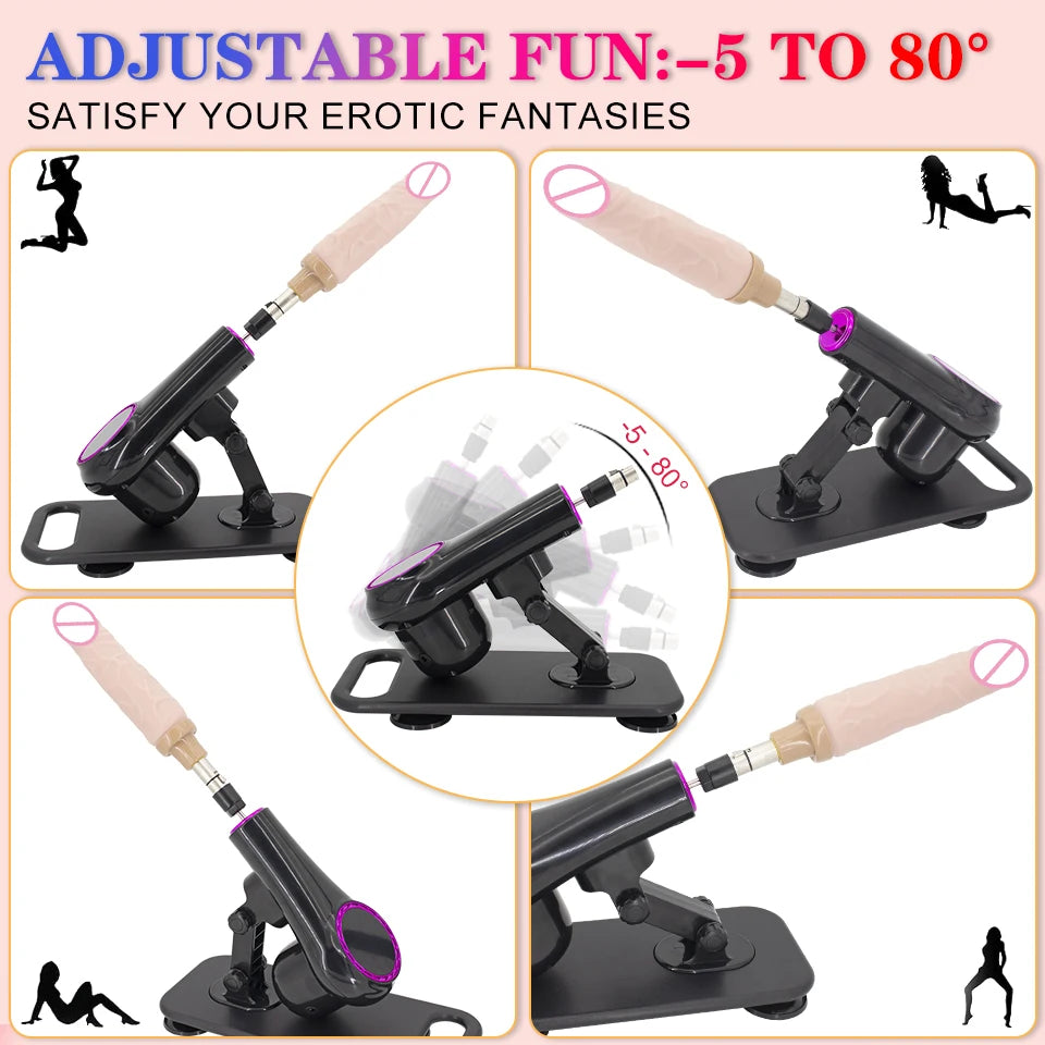Sex Machine Entry-Level Sex Machine A2/F2/ 3XLR Accessories Dildos Suction Cups for Male and Female Sex Products Adult Products