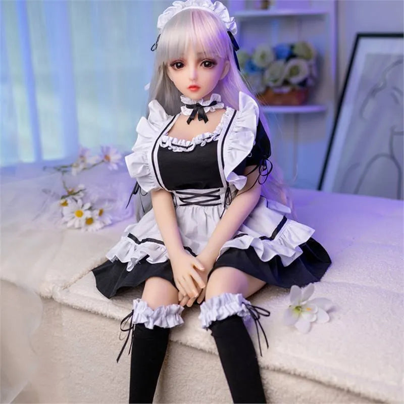 Insertable Adult Full-Body Solid Silicone Sex Doll Male Two-Dimensional Small Anime Beauty Female Love Doll