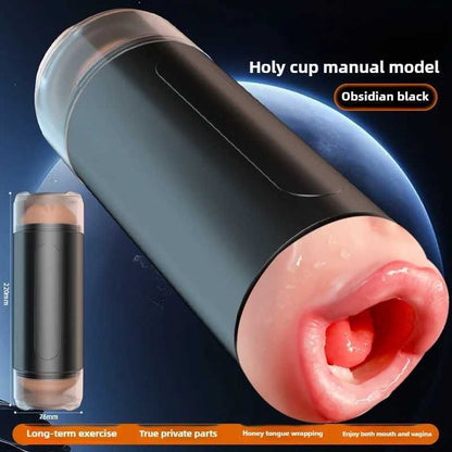 Male Masturbator Toys Automatic Sucking Masturbation Cup for Men Deep Throat Oral Vagina Suction Blowjob Vibrating Sex Machine