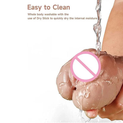 Sex Toys 3 in 1 Sex Toys Masturbation for Men Deep Throat Artificial Real Pussy Oral Male Masturbatorblowjob Realistic Rubber Vagina 18 W251020