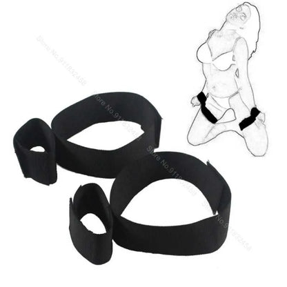 Adult Couples Erotic BDSM Bondage Restraints Slave Wrists Ankle Cuffs No Vibrator Sex Toys for Women Men Accessories Sex Shop