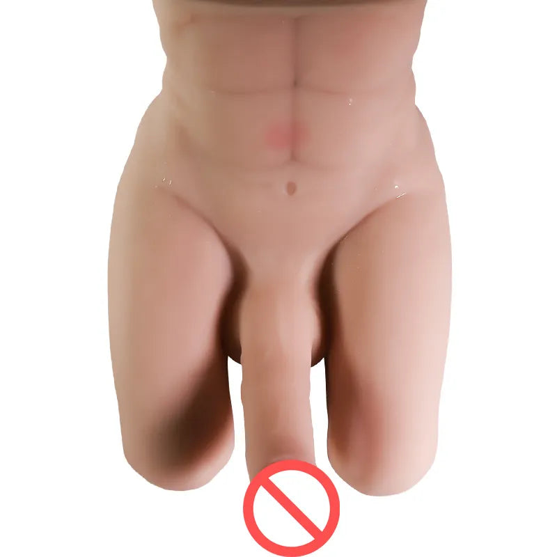 Huge Dildo 3D Realistic Huge Dildo Male Body Sex Dolls Big Cock Penis for Women Masturbator