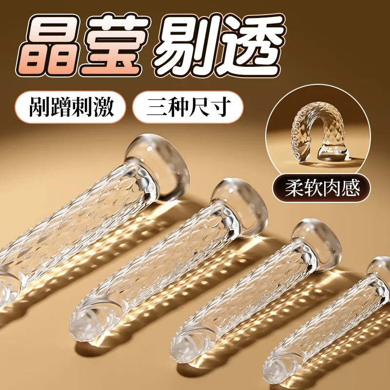 Wikishi Tentacle Dildo Realistic Fake Penis Female Masturbator Soft Transparent Adult Sex Toys