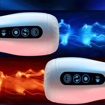 2026 New Automatic Male Masturbator Cup Silicone Vibrator Adult Endurance Exercise Vibration Blowjob Men Penis Trainer Sex Toys 241118 Free Shipping