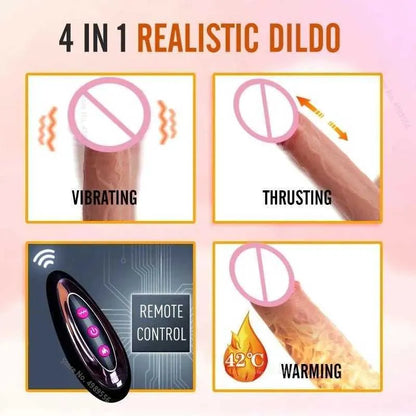 Soft Realistic Skin Feel Human Penis Strapon Sex Machine Womens Masturbator Suction Cup Dildo Vaginal Anus Stimulator Dildos