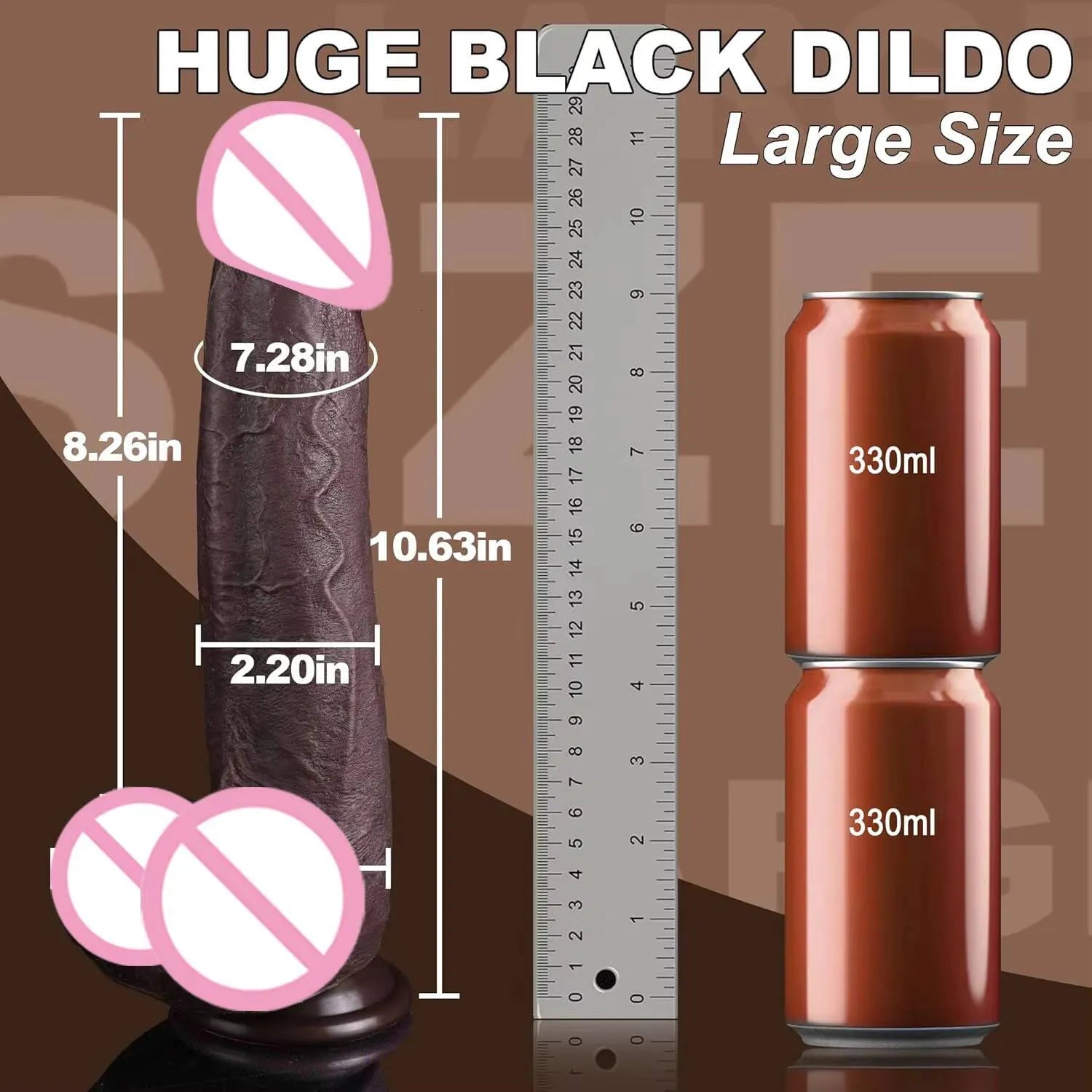 Real Big Black Penis Long Dildo Thick Man Dick Adult Women Sexy Sex Toy Soft Penis Spot Stimulation Artificial Penis Dildos Dick