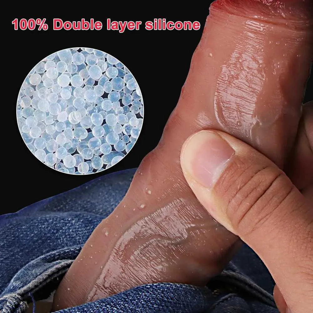 Sex Machine Automatic Adult Toys Vagina Realistic Double Dildo True Penis Female Remote Control Vibrator Masturbation Toy Squirt
