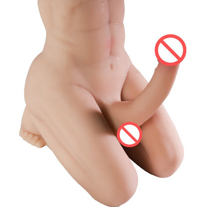 Huge Dildo 3D Realistic Huge Dildo Male Body Sex Dolls Big Cock Penis for Women Masturbator