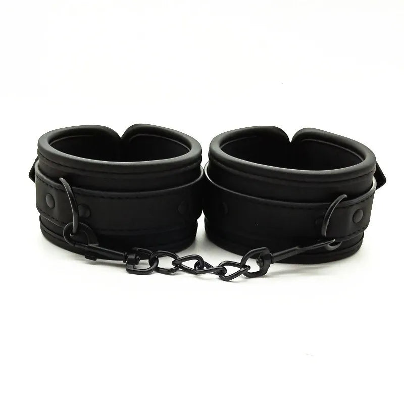2026 New High Quality Erotic for Couples Woman Sexy BDSM Bondage Handcuffs Neck Collar Adult Games Toys Slave Sex Accessories 240130Bj