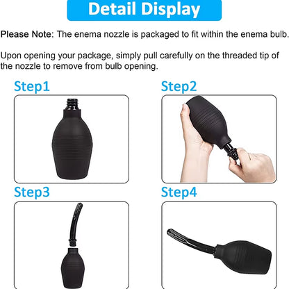 Douche Women Rectal Cleaner Enema Cleaning Shower Enemator Bathing Lady Sex Hygiene Washing Device Water Container