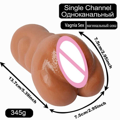Men Masturbator Real Vagina Pocket Pussy Artificial Vagina Male Masturbation Cup Adult Sex Toys Realistic Vaginal Anal Sexy Toy