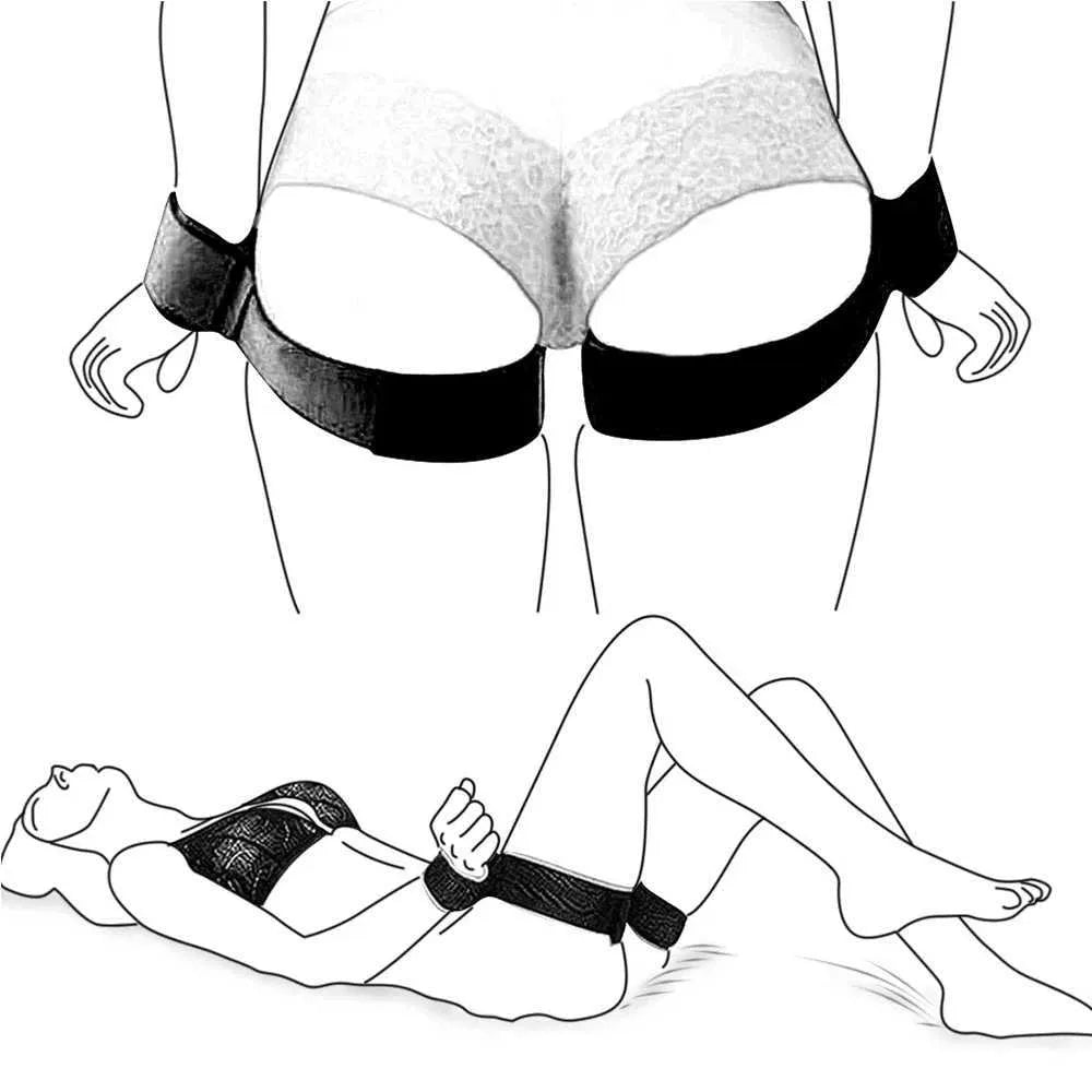 Adult Couples Erotic BDSM Bondage Restraints Slave Wrists Ankle Cuffs No Vibrator Sex Toys for Women Men Accessories Sex Shop