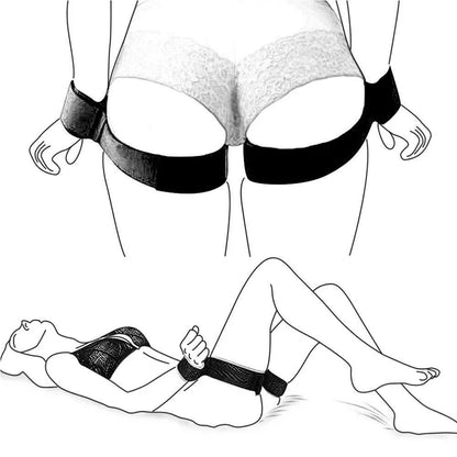 Adult Couples Erotic BDSM Bondage Restraints Slave Wrists Ankle Cuffs No Vibrator Sex Toys for Women Men Accessories Sex Shop